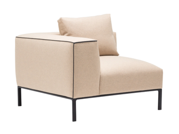 RAGLAN HOME SF2216 - Corner modular fabric armchair by Andreu World - view 3